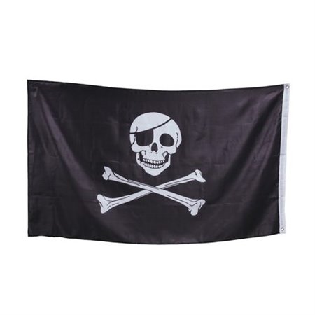 Bandiera Pirata - 150x90 cm - senza Asta