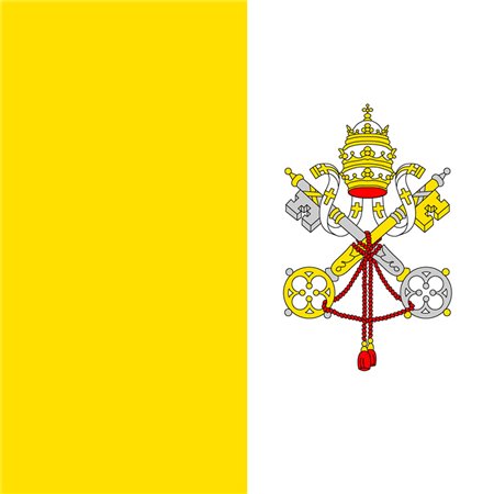 Bandiera Città del Vaticano - 150x90 cm