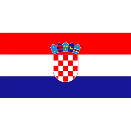 Bandiera Croazia - 30x20 cm