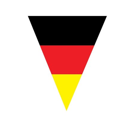Festone in PVC - 5 m - Bandierine Germania