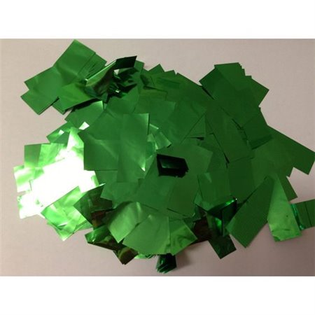 Coriandoli Grandi - 100 g (Verde Metallizzato)