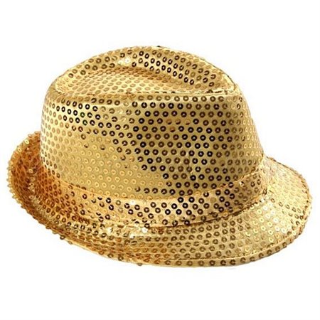 Cappello Paillettes (Oro)