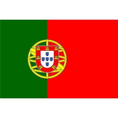 Bandiera Portogallo - 20x15 cm