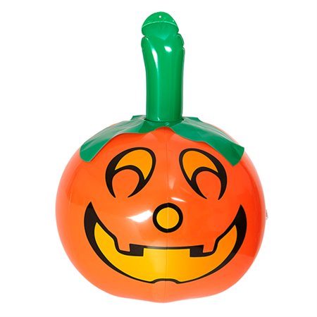 Zucca Halloween Gonfiabile - 46 cm (Arancione)